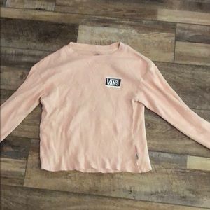 vans long sleeve shirt